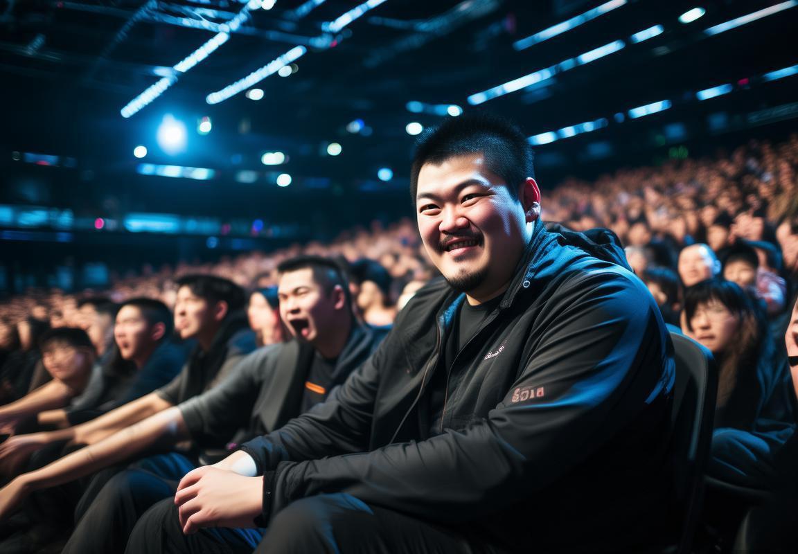 “电竞姚明”？中国体育总局代表团现身八强赛现场观摩。